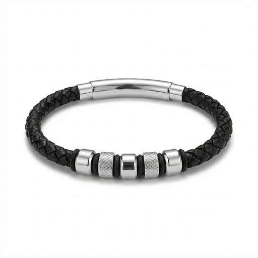 [10174] Haven redondo con 5 donunts (Negro)