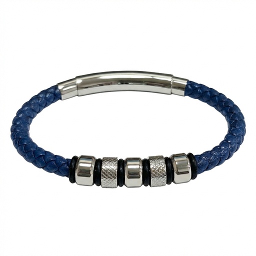 [10175] Haven redondo con 5 donunts (Azul)