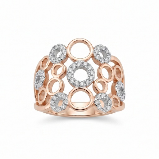 [10669] Lyric anillo engranaje circonia rosa plata (8)