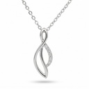 Dream colgante pez circonia con cadena