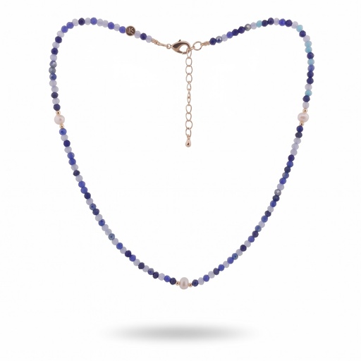 [10580] Glimmer collar (Multicolor azul)