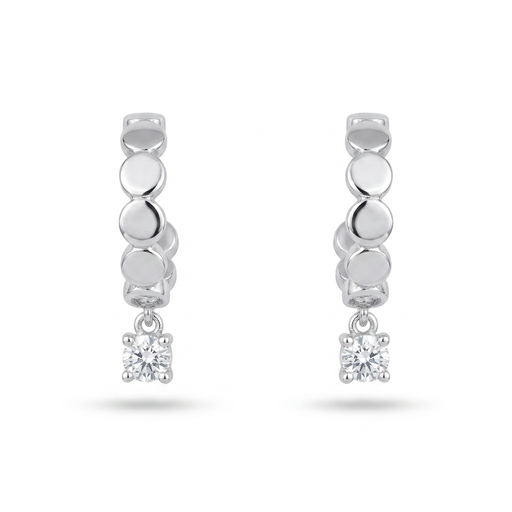 [10351] Willow pendientes lapilli labrado