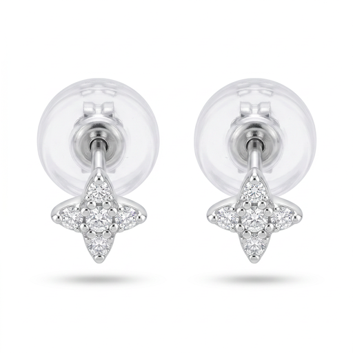 [10361] Willow pendientes estrella circonia
