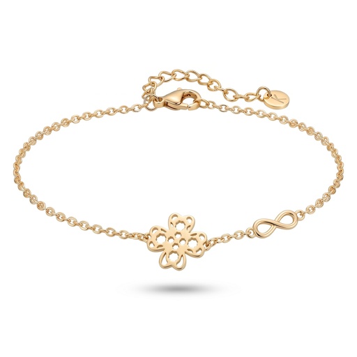 [10644] Serenity pulsera trébol infinito