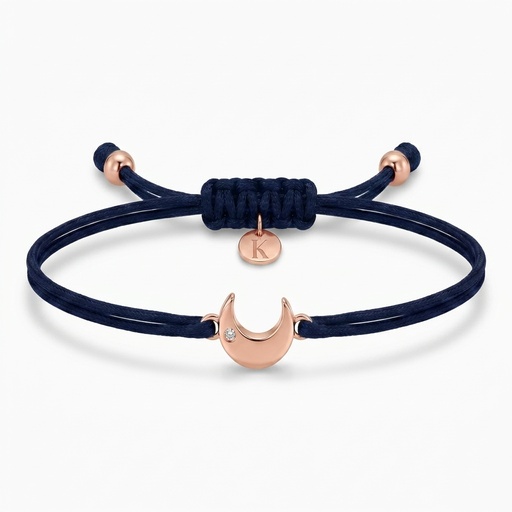 [10678] Teno pulsera luna rosa