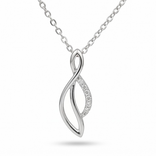 [10680] Dream colgante pez circonia con cadena
